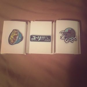 Yuri on ice enamel pins